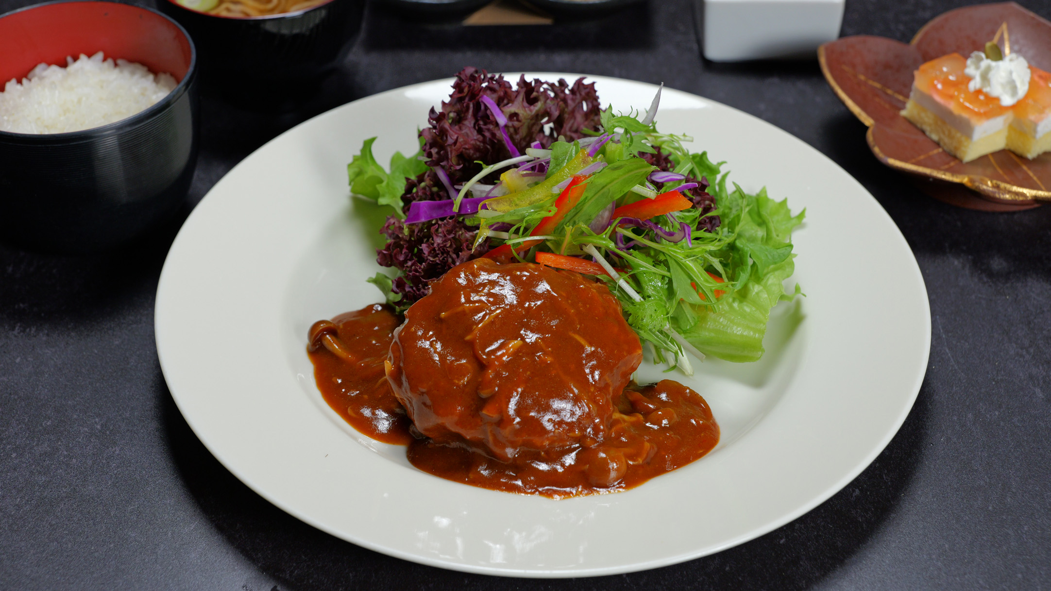 特製漢堡排御膳